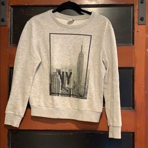 Abercrombie NY sweatshirt, size Small.